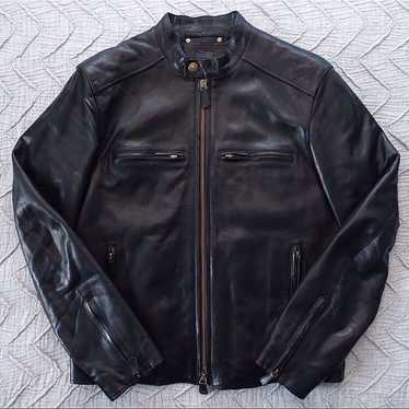 Coach Bleecker Leather Racer Jacket - image 1