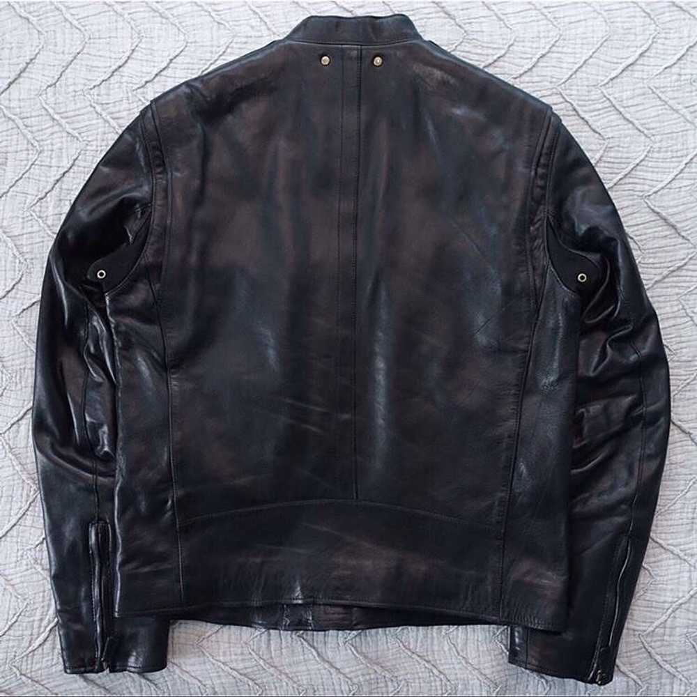 Coach Bleecker Leather Racer Jacket - image 3