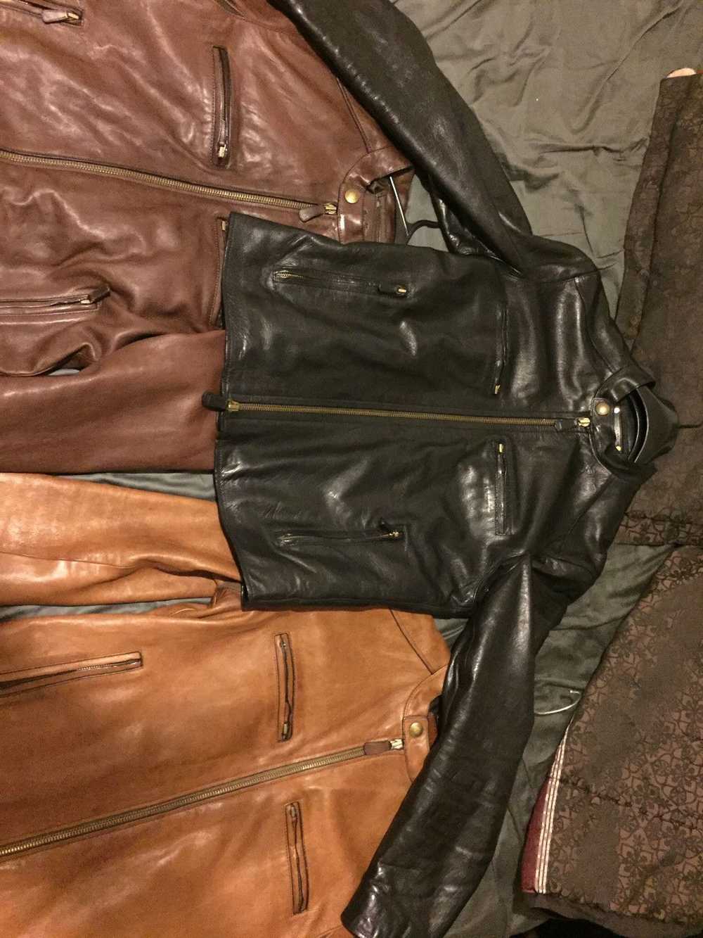 Coach Bleecker Leather Racer Jacket - image 5