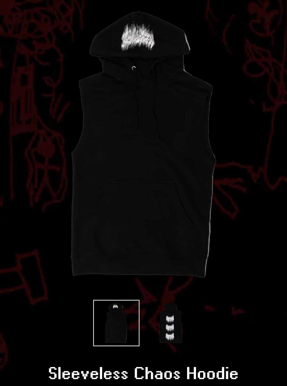 Ken Carson Sleeveless Chaos Hoodie - image 1