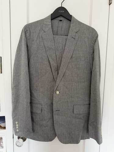 J.Crew J. Crew / Somelos summer Ludlow suit in gre