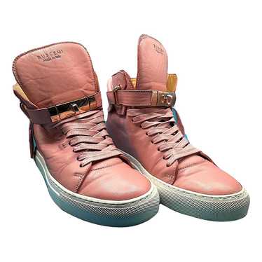 Buscemi Leather trainers