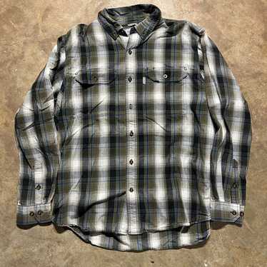 Carhartt × Vintage Vintage 2000s Carhartt Plaid F… - image 1