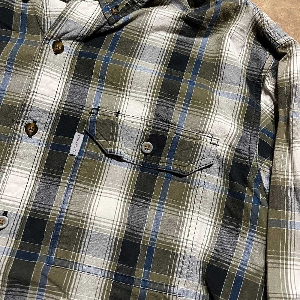 Carhartt × Vintage Vintage 2000s Carhartt Plaid F… - image 2