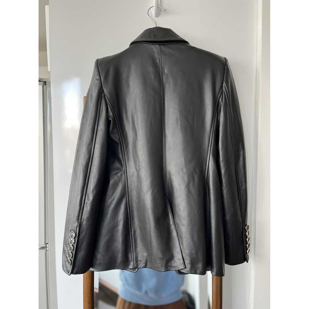 Veronica Beard Vegan leather blazer - image 2