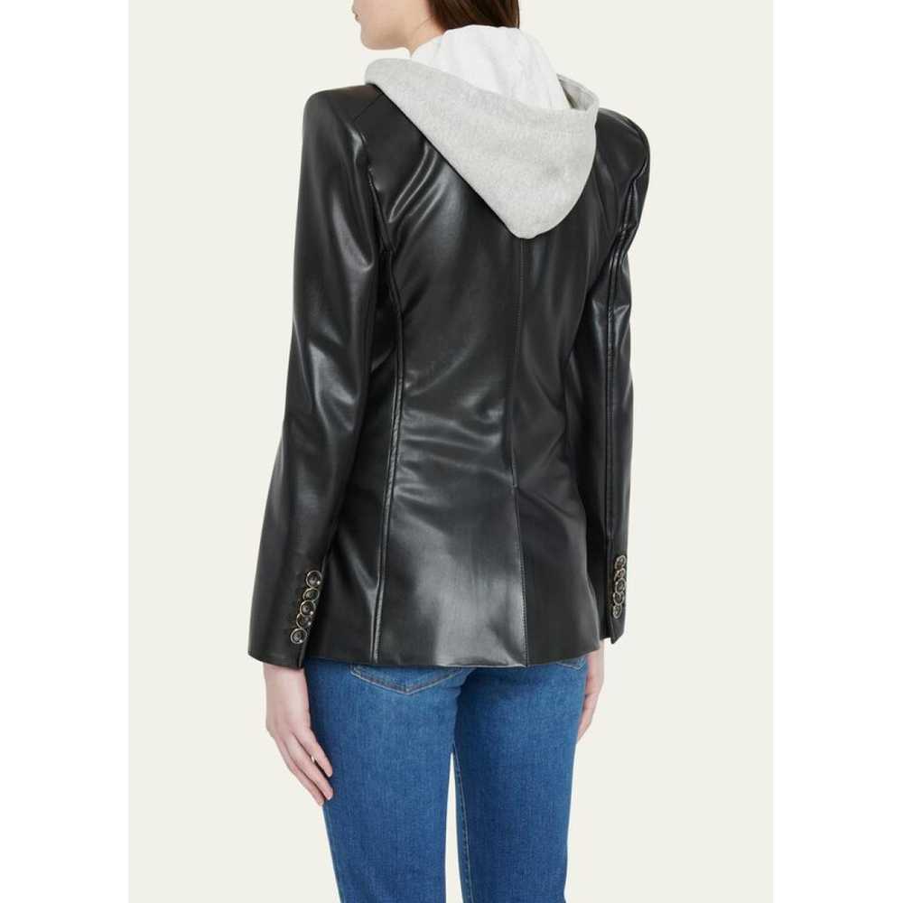 Veronica Beard Vegan leather blazer - image 7