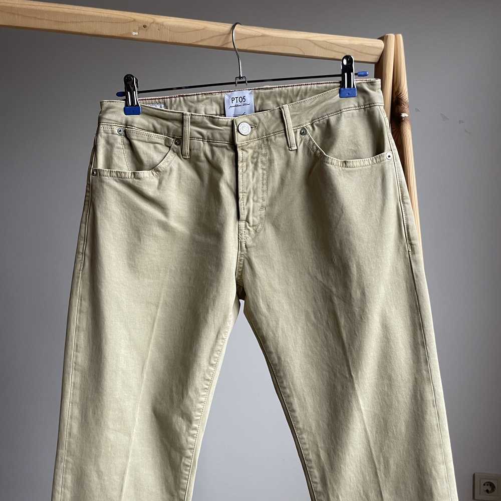 Italian Designers × Pt01 PT05 Garment Dyed Slim F… - image 3