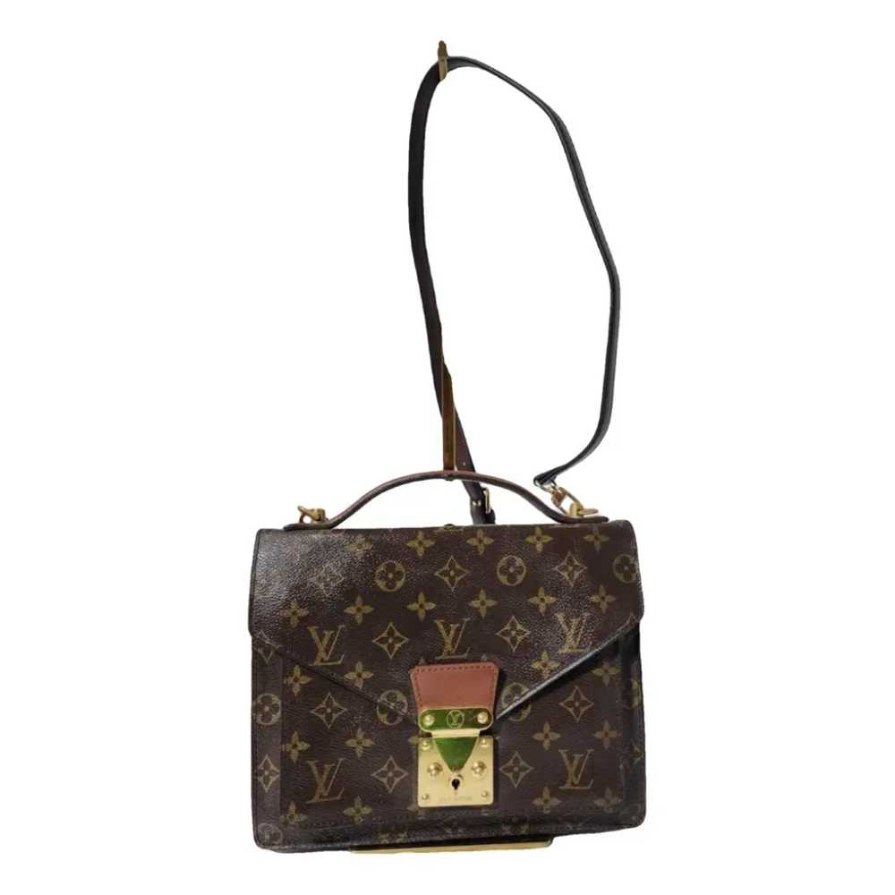 Louis Vuitton Monceau leather handbag - image 1