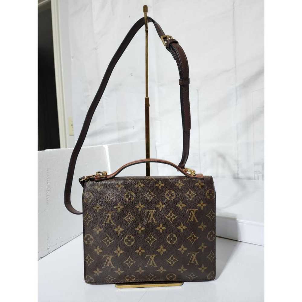 Louis Vuitton Monceau leather handbag - image 2