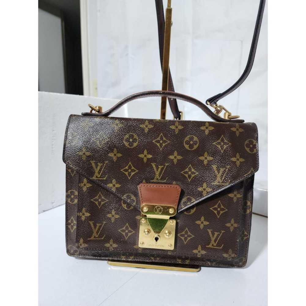 Louis Vuitton Monceau leather handbag - image 4