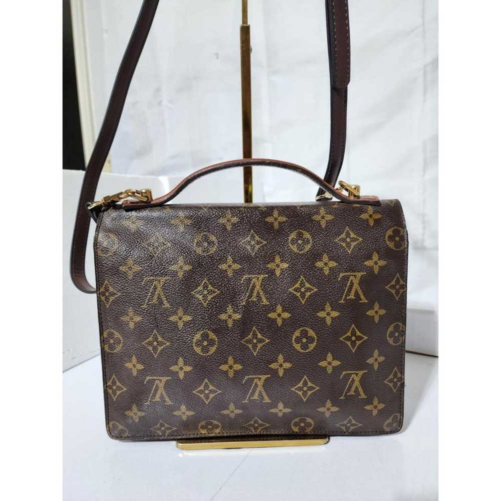 Louis Vuitton Monceau leather handbag - image 5