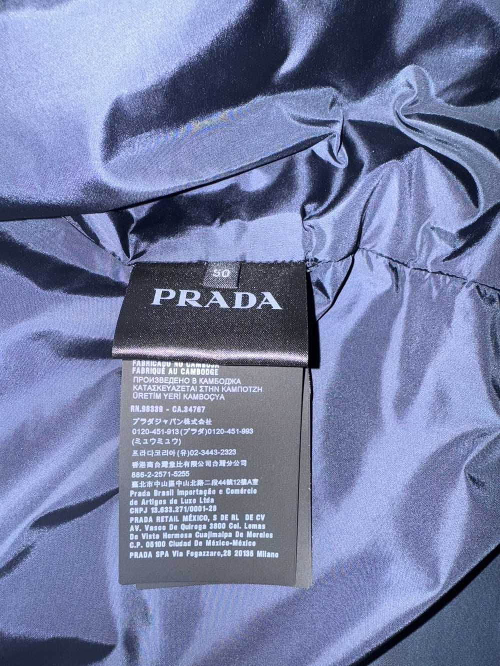 Prada Prada Metal Logo Nylon Jacket/Windbreaker - image 7