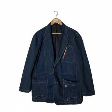 Japanese Brand PAGELO PATCHWORK CHORE JACKET INSP… - image 1