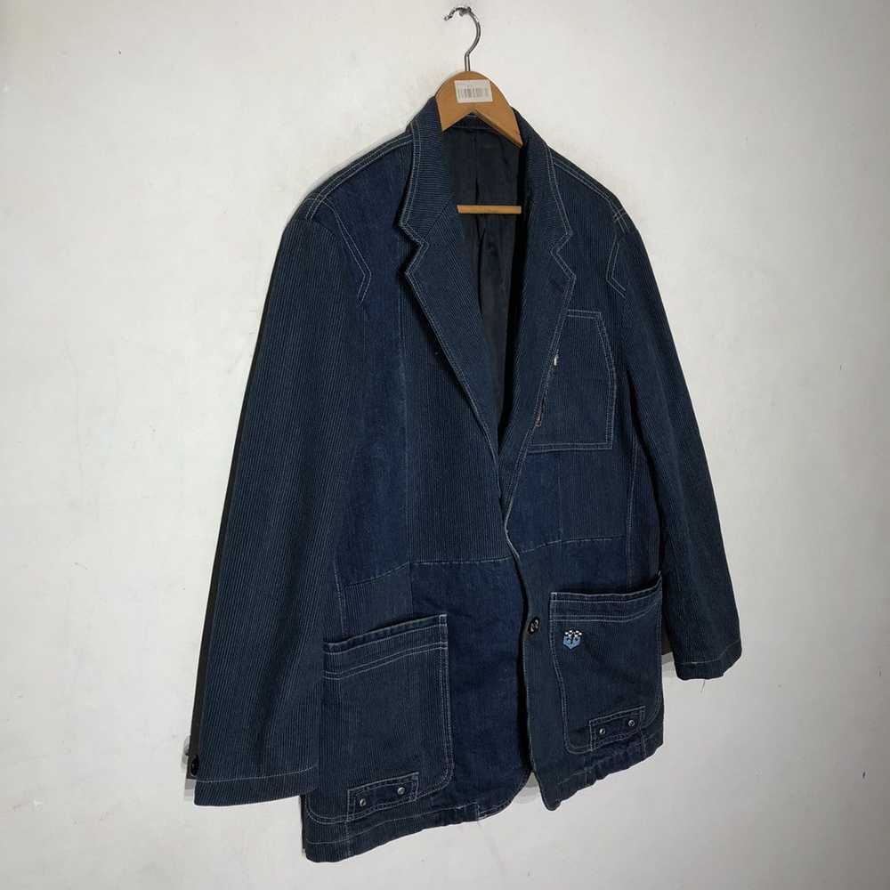 Japanese Brand PAGELO PATCHWORK CHORE JACKET INSP… - image 4