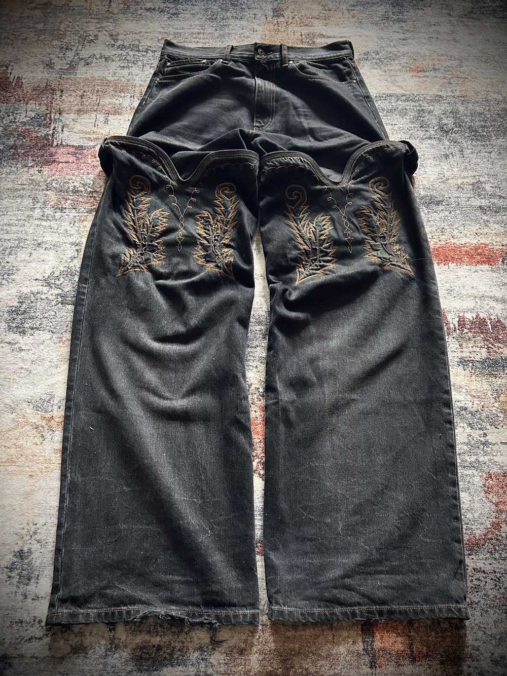 Y/Project y project cowboy cuff denim - image 1