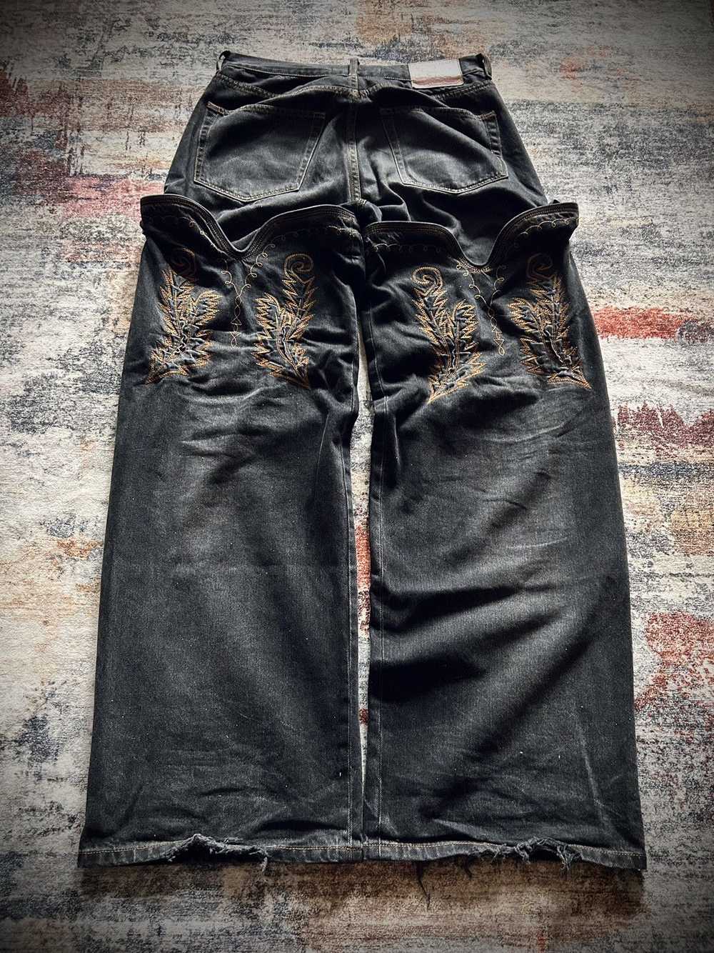 Y/Project y project cowboy cuff denim - image 2