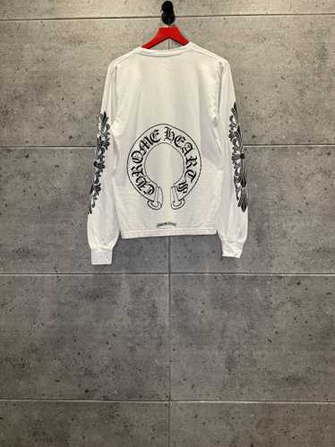 Chrome Hearts Chrome hearts floral sleeve horsesho