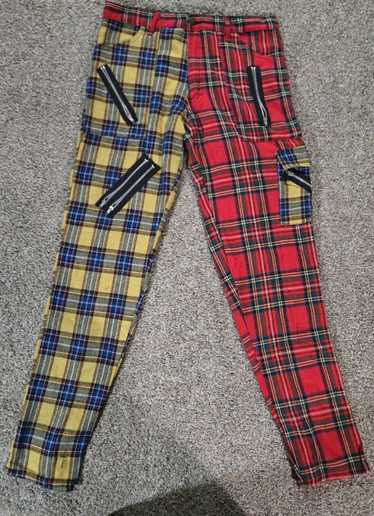 Tiger of London, Zip Bondage Tartan Pant, Green | PICK UP