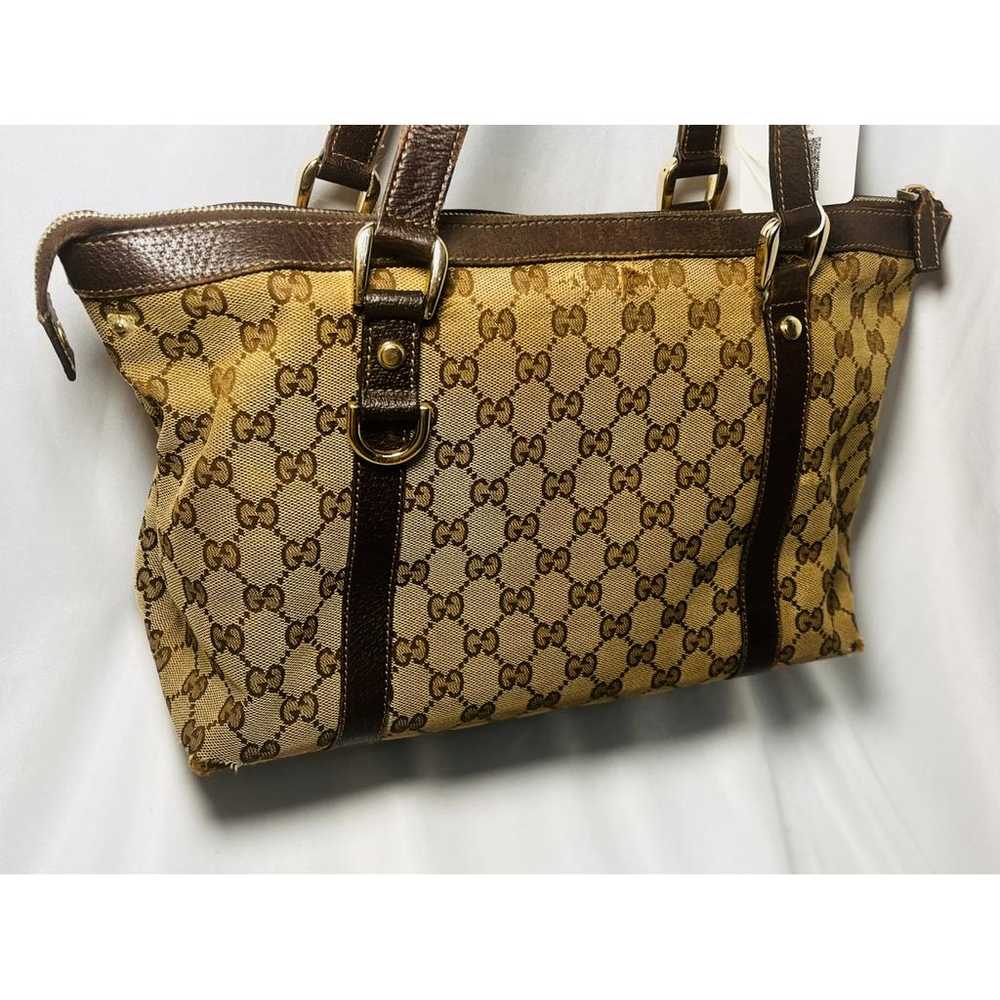 Gucci Abbey cloth handbag - image 2