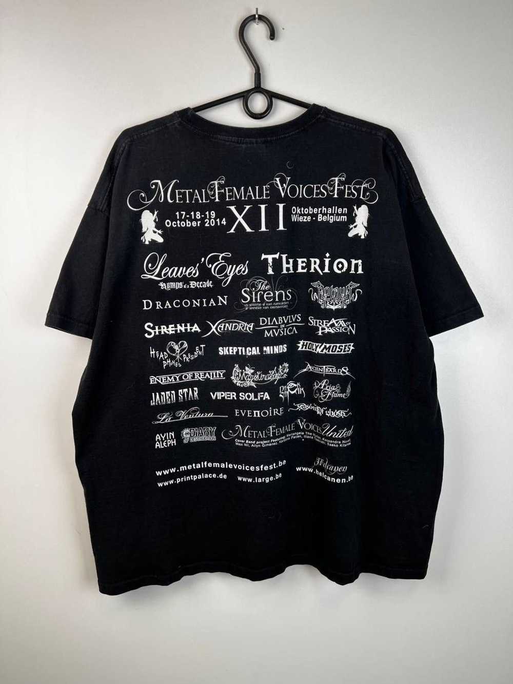 Band Tees × Streetwear × Vintage Metal Female Voi… - image 3