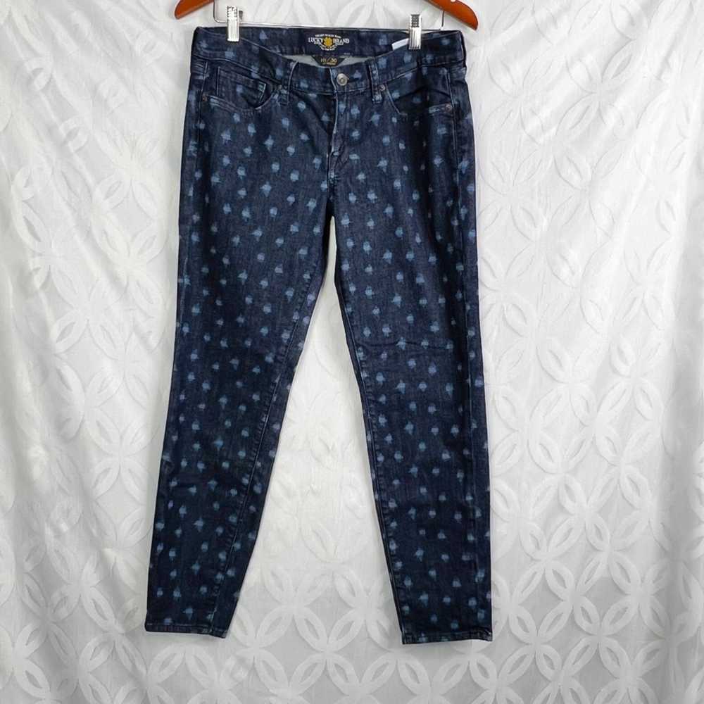 Lucky Brand Lucky Brand Charlie Skinny Ikat Polka… - image 2