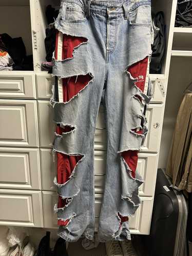 Balenciaga slashed denim - Gem