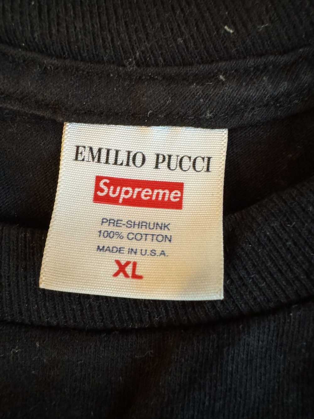 Supreme Supreme x Pucci Tee Black XL - image 2