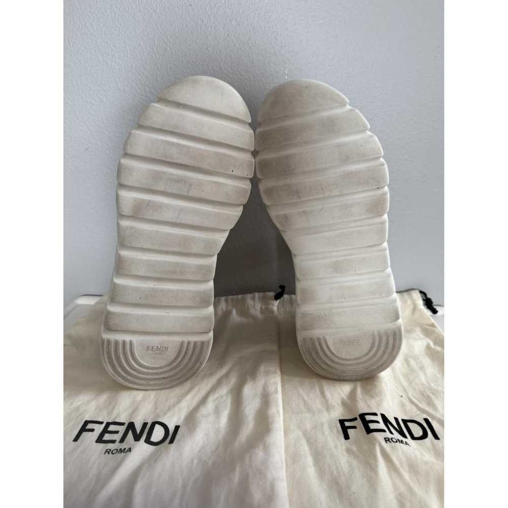 Fendi Cloth high trainers - image 8