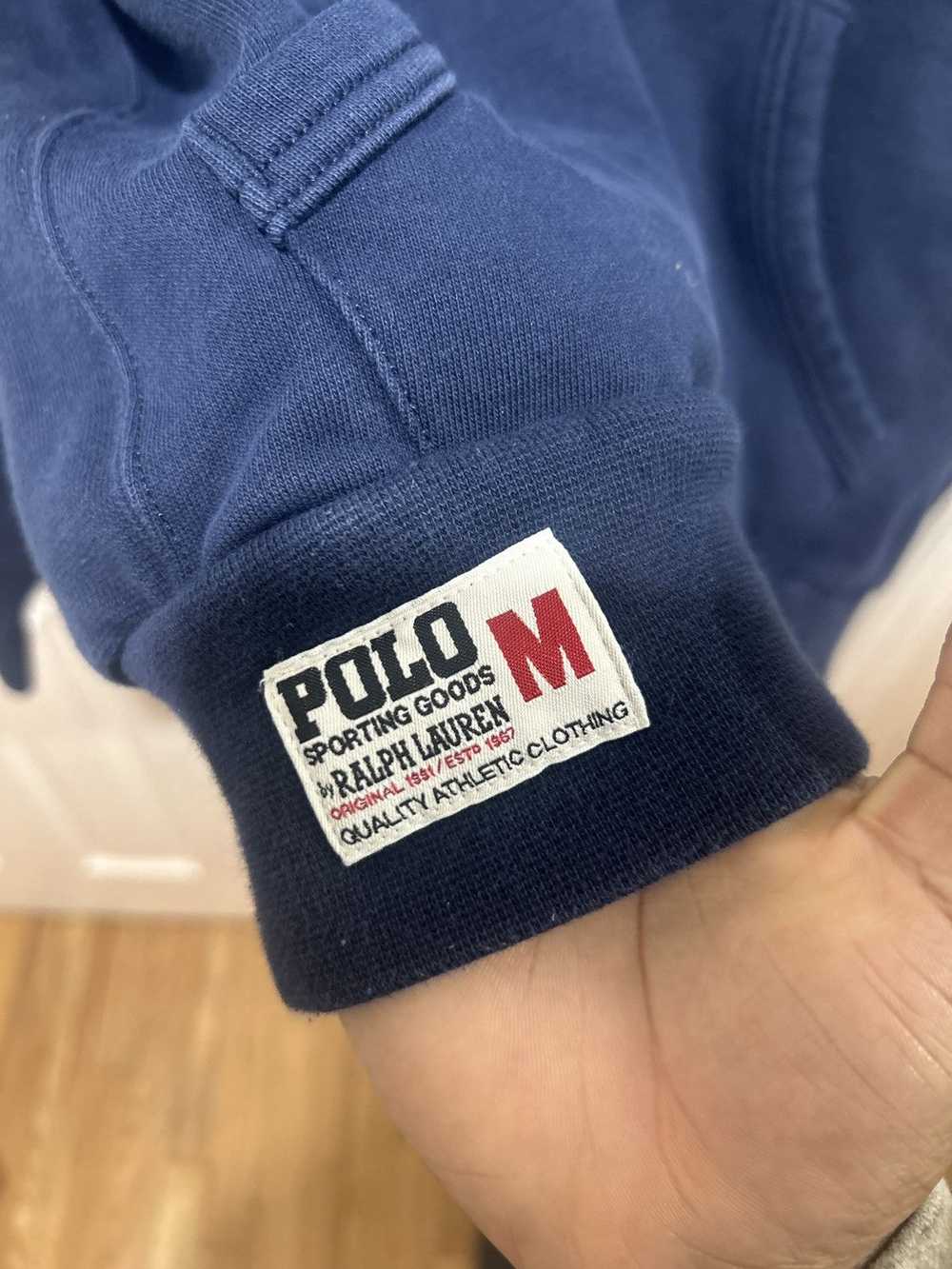 Polo Ralph Lauren × Vintage Polo Fleece Graphic H… - image 3