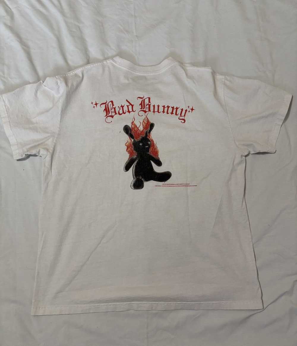 Streetwear Bad Bunny “Flaming” T-Shirt - image 9