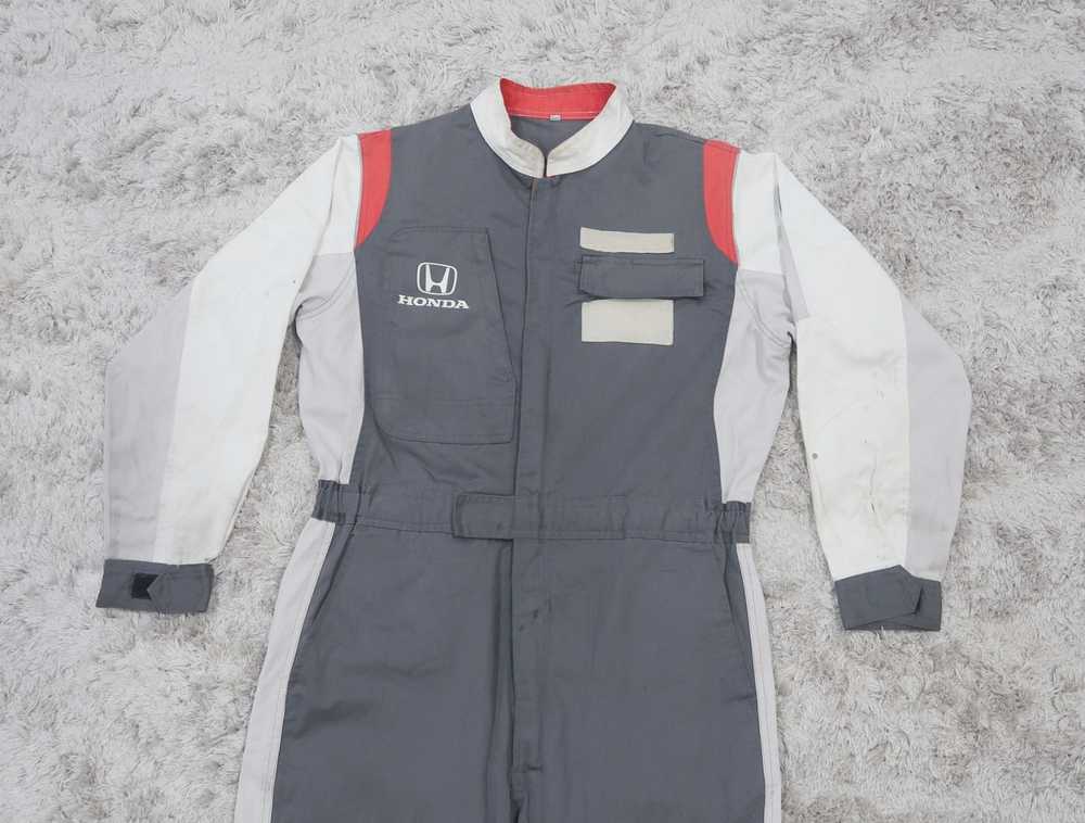 Japanese Brand × Overalls × Racing Honda Racing C… - image 4