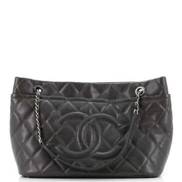 CHANEL Timeless CC Soft Tote Quilted Caviar Medium - image 1