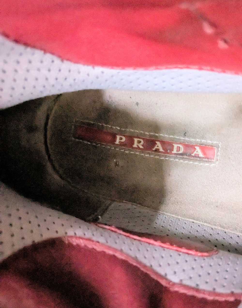 Prada × Rare Prada America's Cup Burgundy High To… - image 9