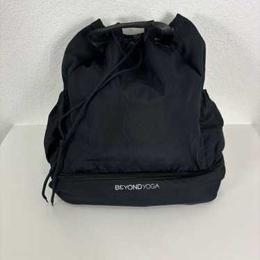 Beyond Yoga Black Convertible Gym Drawstring Back… - image 1