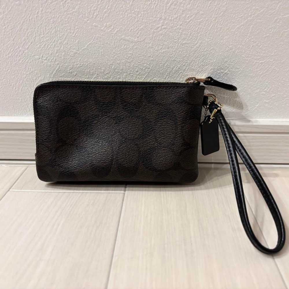 Coach Double Zip Pouch - image 2