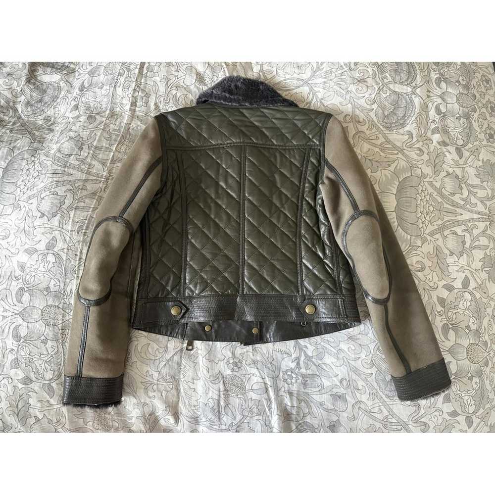 Non Signé / Unsigned Leather jacket - image 10