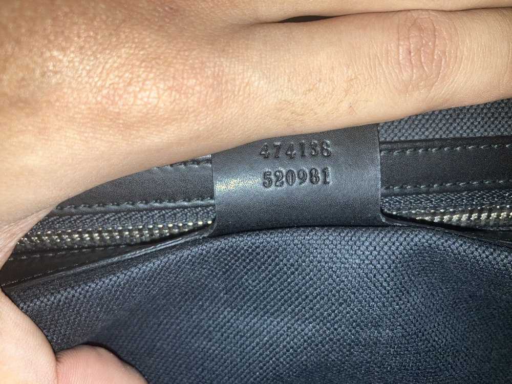 Gucci Black Gucci GG supreme messenger bag - image 11