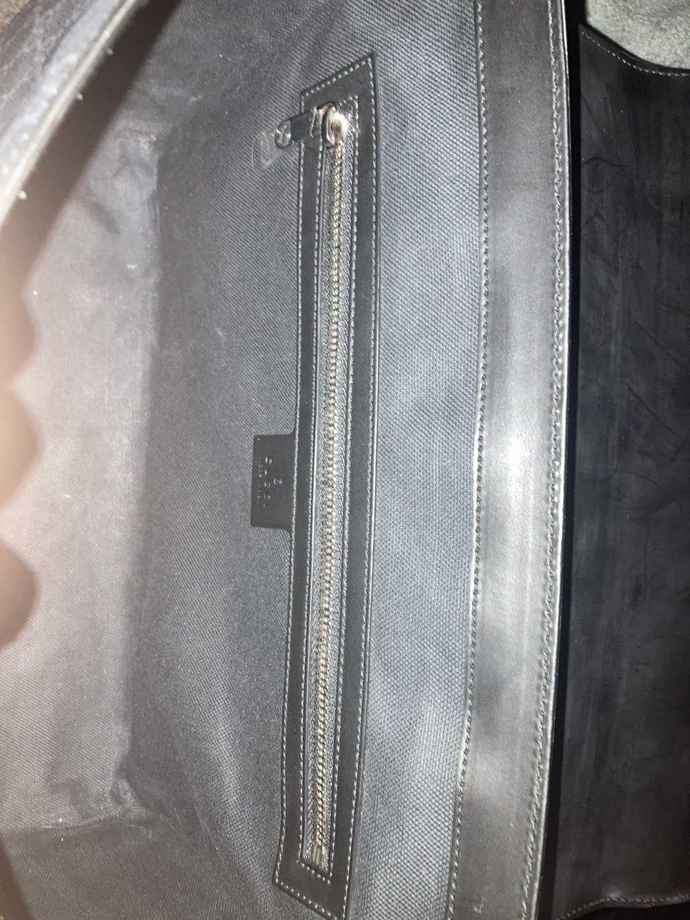 Gucci Black Gucci GG supreme messenger bag - image 8