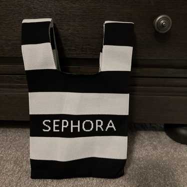 Sephora reusable knit tote bag