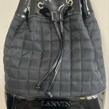 LANVIN Black One-Shoulder Bag, Unused Excellent C… - image 1