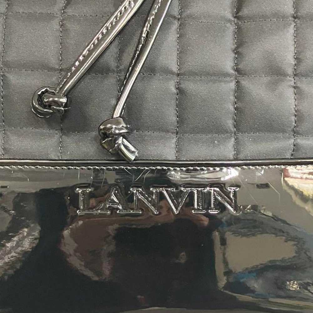 LANVIN Black One-Shoulder Bag, Unused Excellent C… - image 2