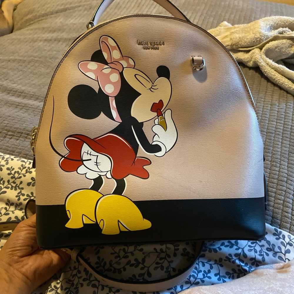 Kate Spade Minnie Mouse Backpack - image 1