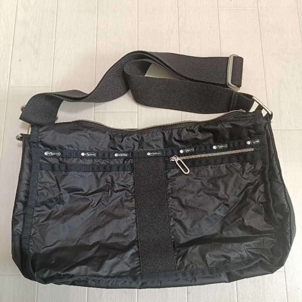 Lesport Sac Essential Black Shoulder Bag - image 1