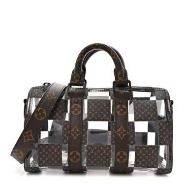 LOUIS VUITTON PVC Monogram Chess Keepall Bandouli… - image 1