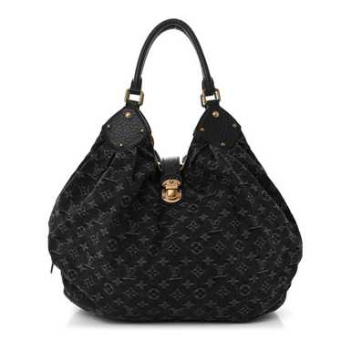 LOUIS VUITTON Denim Mahina XL Black