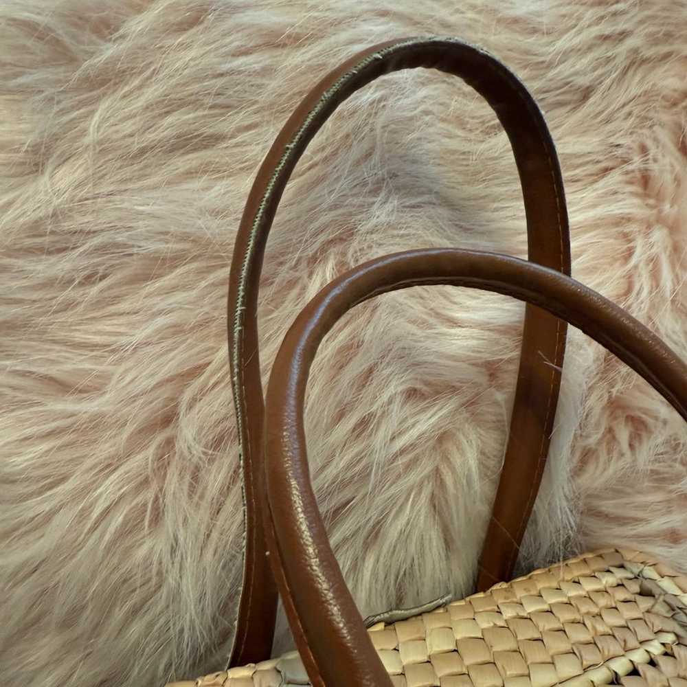 Wicker Handbag - image 4