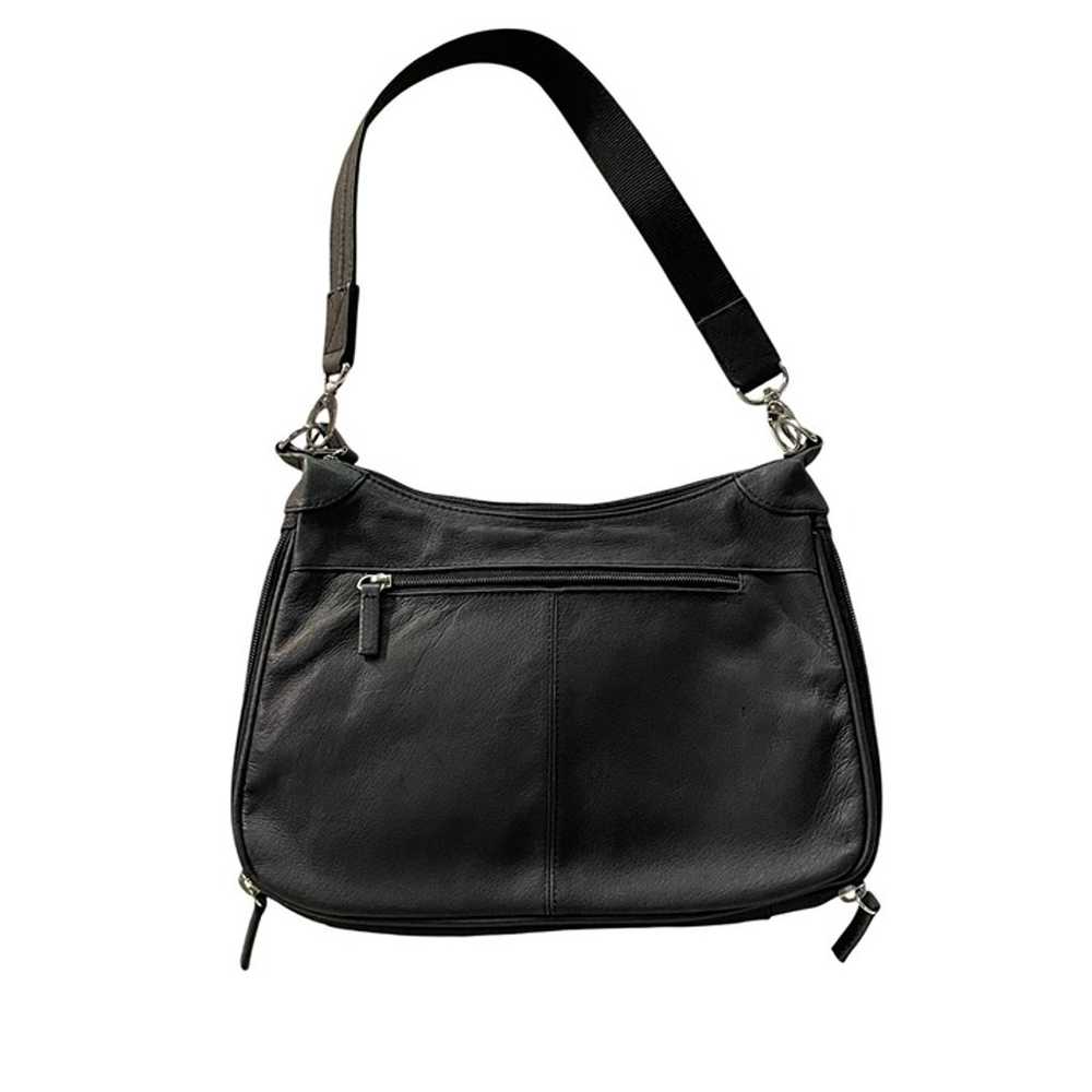 Conceal Carry Shoulder Bag Purse Used Black RFID - image 5