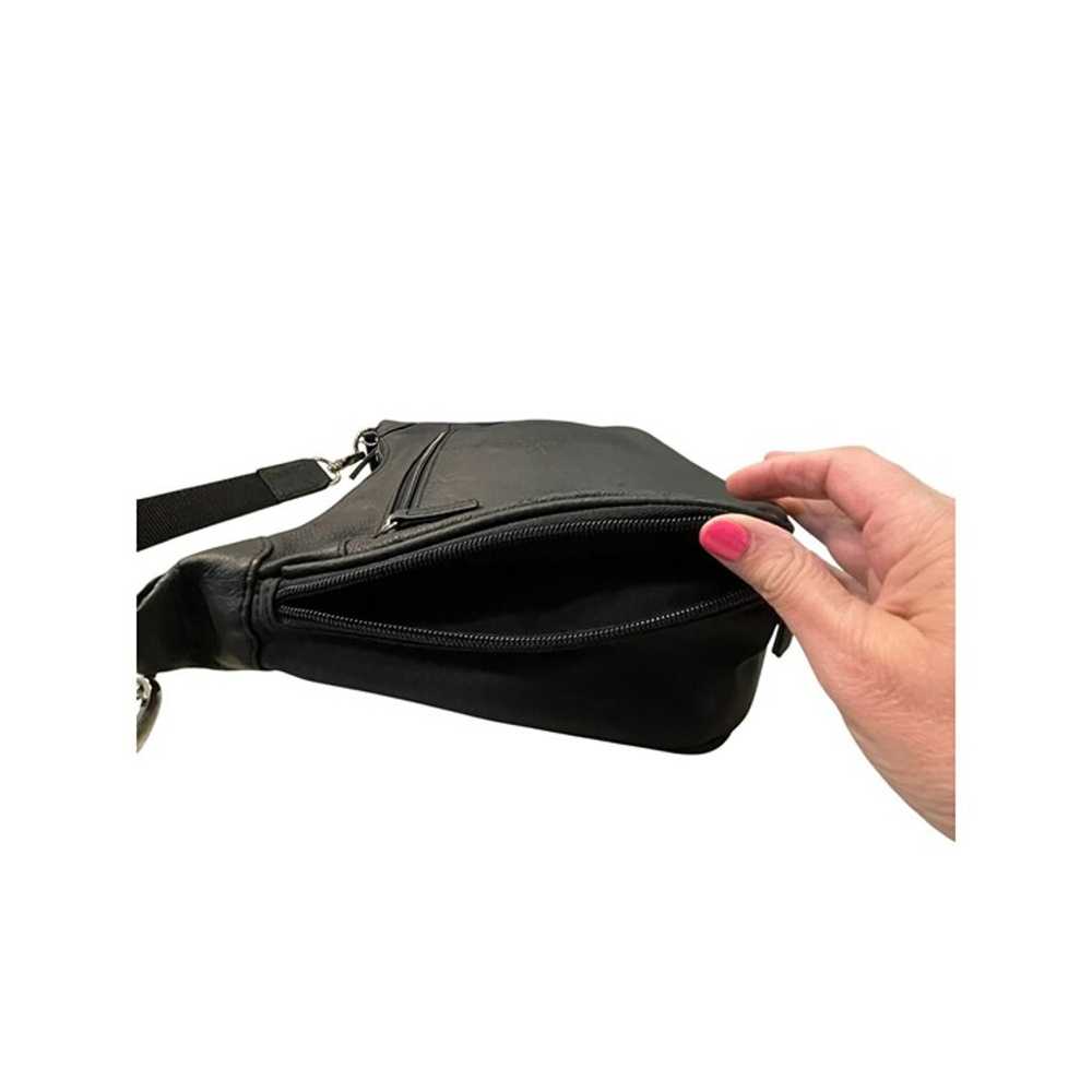 Conceal Carry Shoulder Bag Purse Used Black RFID - image 7