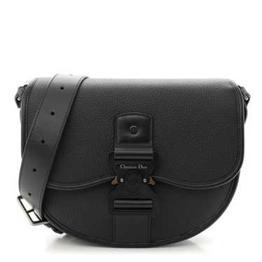 CHRISTIAN DIOR Grained Calfskin Gallop Bag With S… - image 1