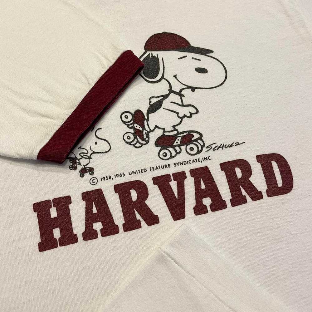 Champion VTG 1970s 1980s Peanuts Snoopy Harvard U… - image 3